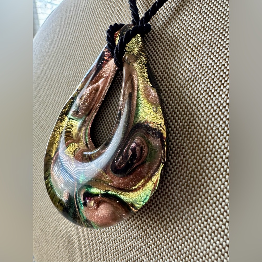 Murano Venezia Handmade Glass Pendant - Picture 4 of 9